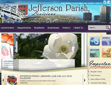 Tablet Screenshot of jeffparish.com